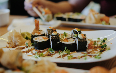 Mobilny sushi bar we Wrocławiu
