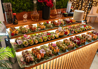 Sushi jako atrakcja weselna